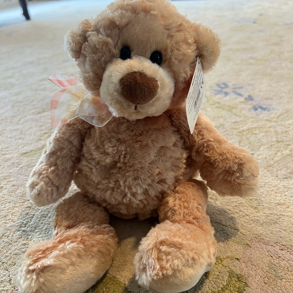 Plush Tan Teddy Bear Toy